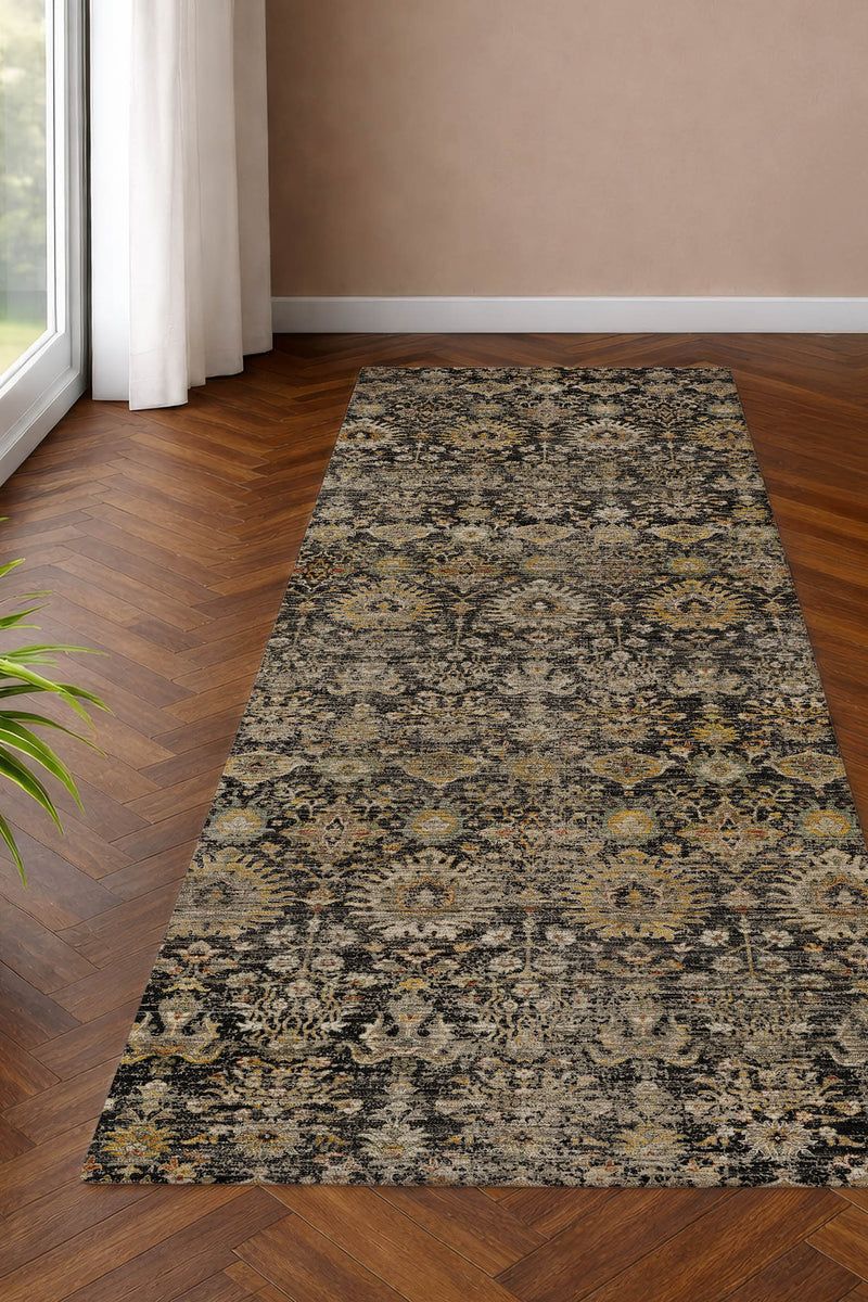 Aristo AR9 Black 9' x 12' Rug image number 4