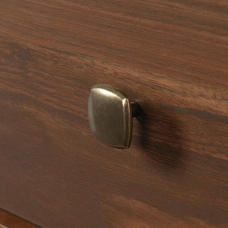 Sauder River Ranch 4-Drawer Chest Grand Walnut