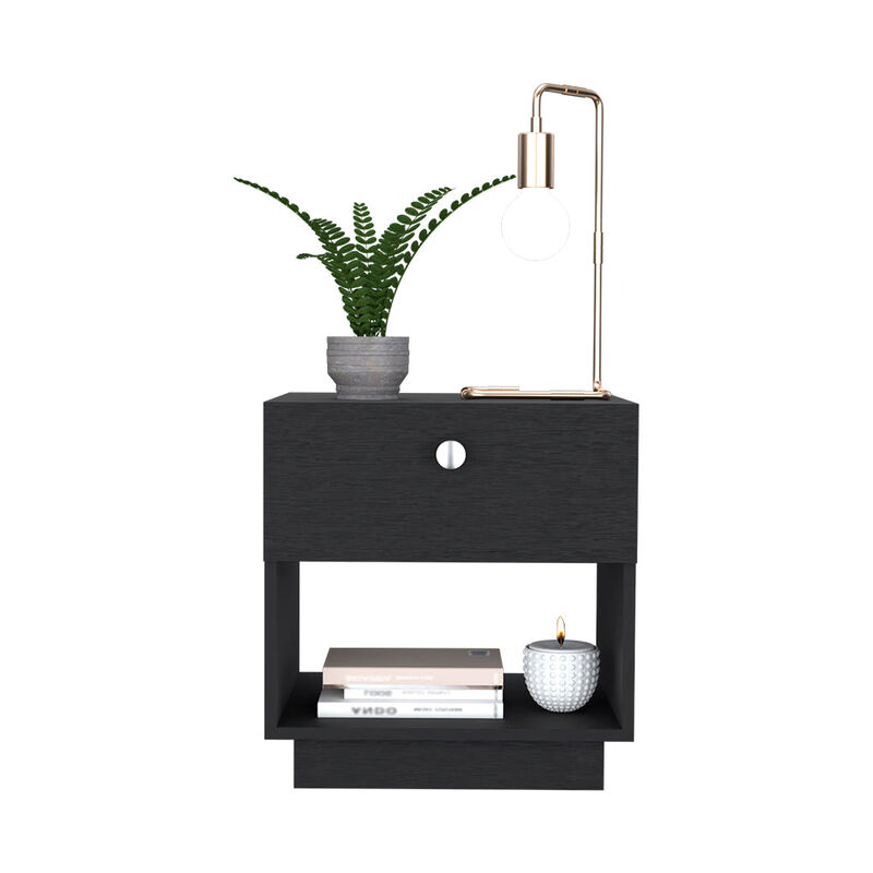 Nightstand Viliigili , Bedroom, Black