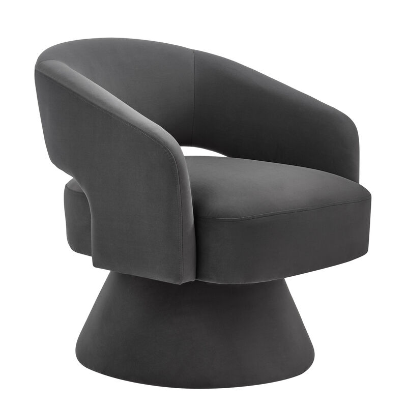 Merax Modern Swivel Barrel Chair Accent Chairs