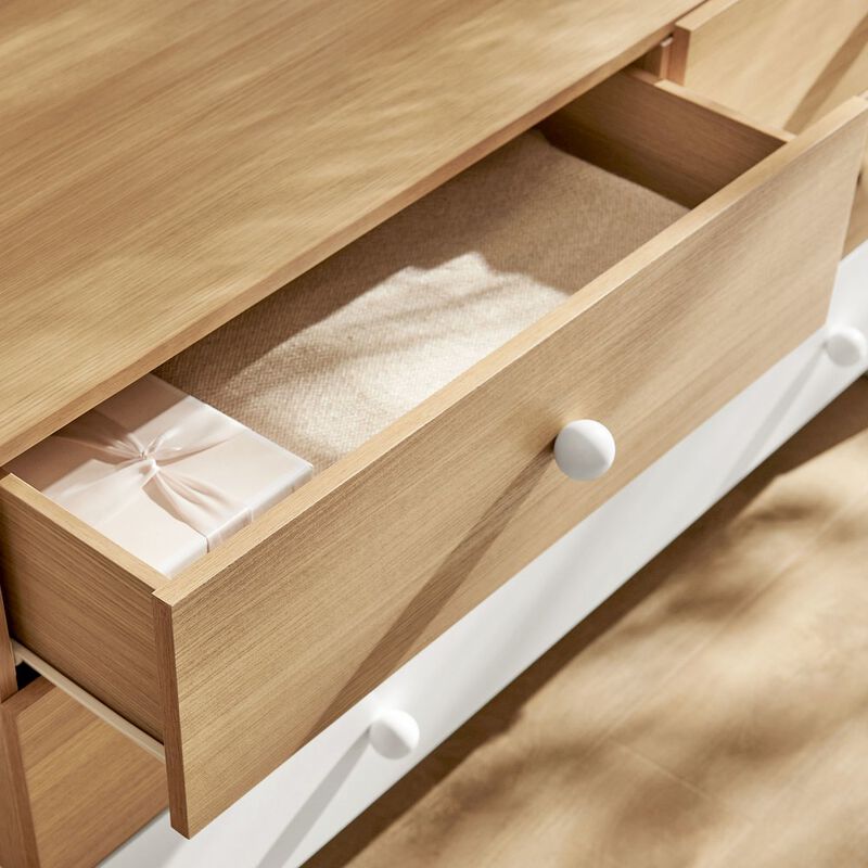 Nolia 6-Drawer Color Block Dresser image number 8