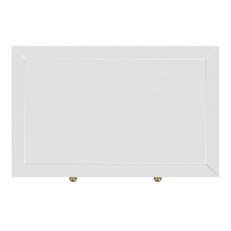 Butler Specialty Nora 25 in. W Rectangular Wood 3 Drawer Nightstand, White