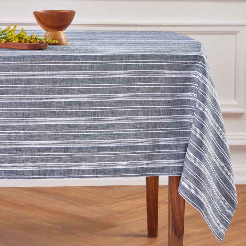 Linen Tablecloth - Chelsea Stripe image number 2