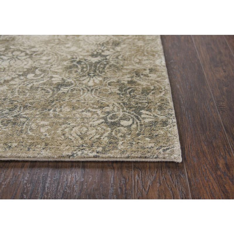 Euphoria Neutral 5' x 8' Hybrid Rug