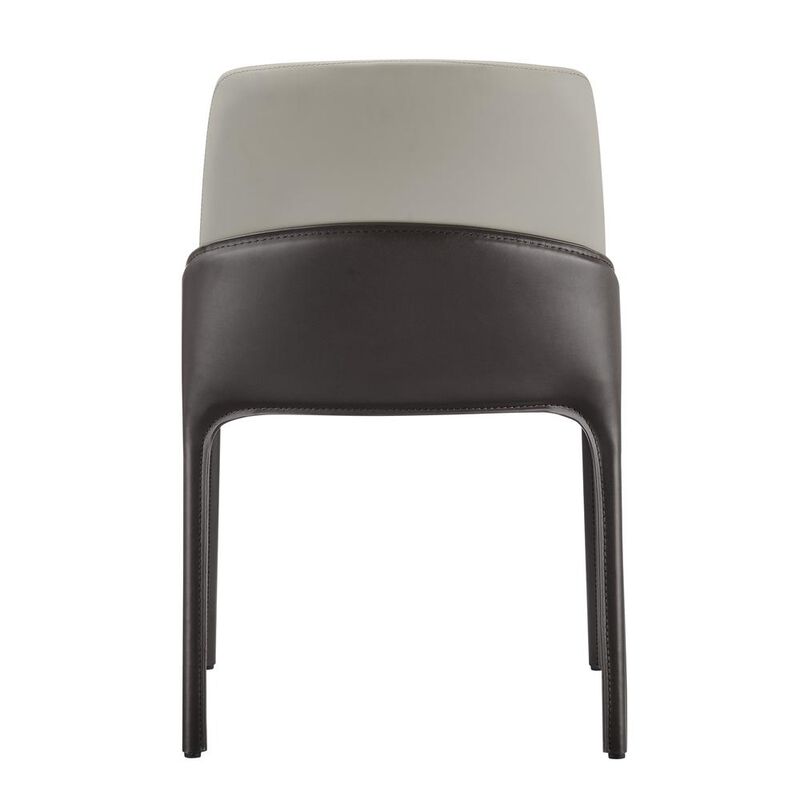 Stella Faux Leather Dining Side Chair, (Set of 2)