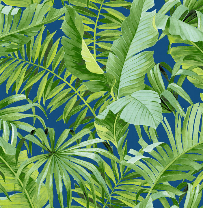 Alfresco Jade Tropical Palm Wallpaper (Set of 2)