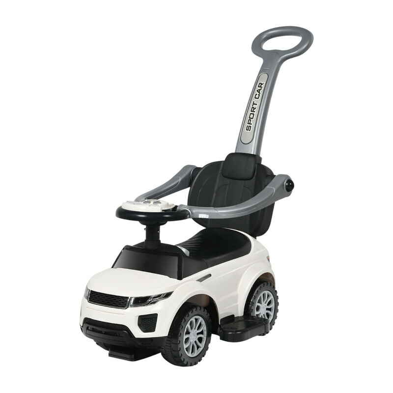 3 in 1 Toddler Ride On Push Car with Stroller Sliding Design and Music image number 0