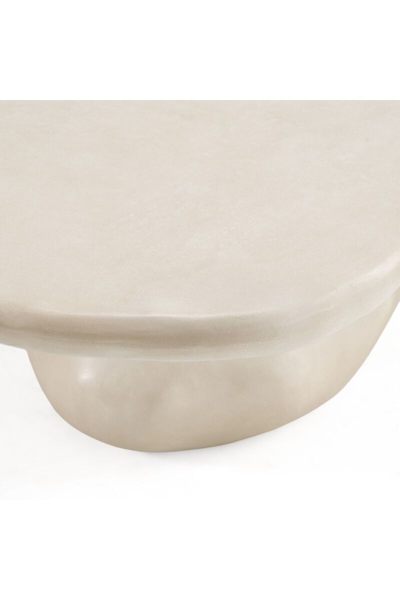 Beige Concrete Coffee Table | OROA Modern Coates image number 3