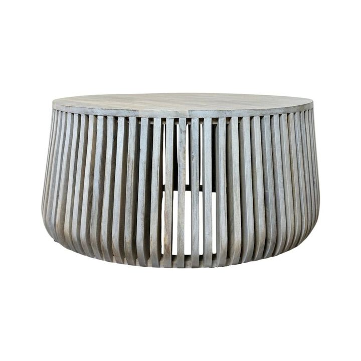 Carolina Chair & Table Cascade 36 Coffee Table - Whitewash