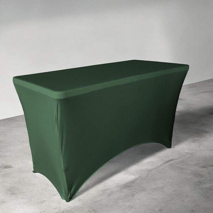 Fitted Rectangular Spandex Tablecloth for Weddings, Trade Shows and Parties