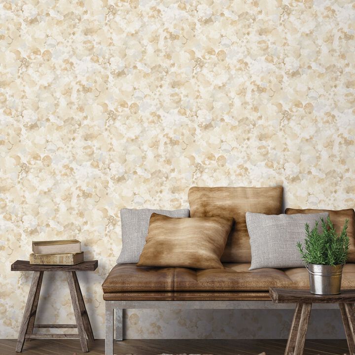 Atmosphere Bubble Up Beige Wallpaper G78235