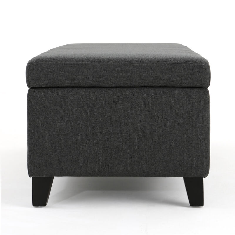 Merax Modern Storage Ottoman Bench image number 6