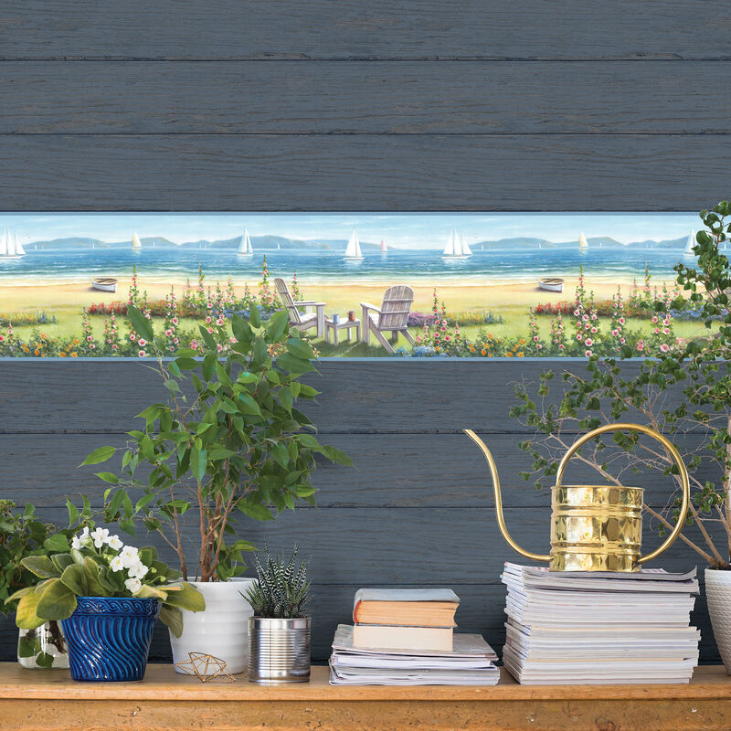 Barnstable Blue Seaside Portrait Wallpaper image number 1