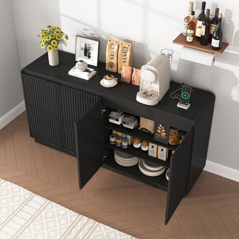 Gursap Built-In Power Outlet Sideboard image number 2