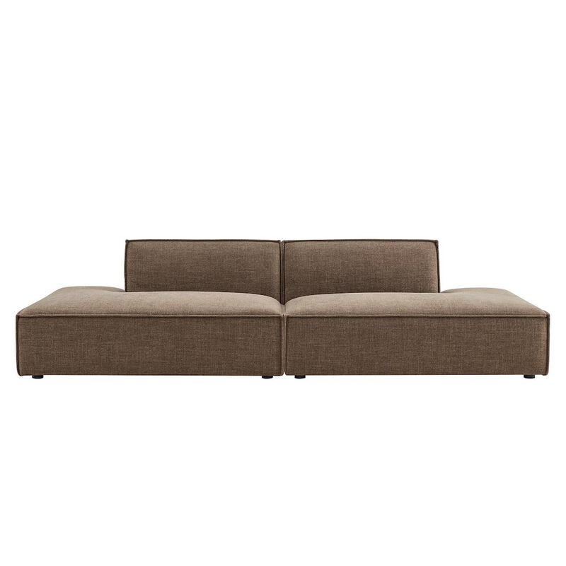 Restore 2-Piece Performance Fabric Upholstered Modular Loveseat image number 4