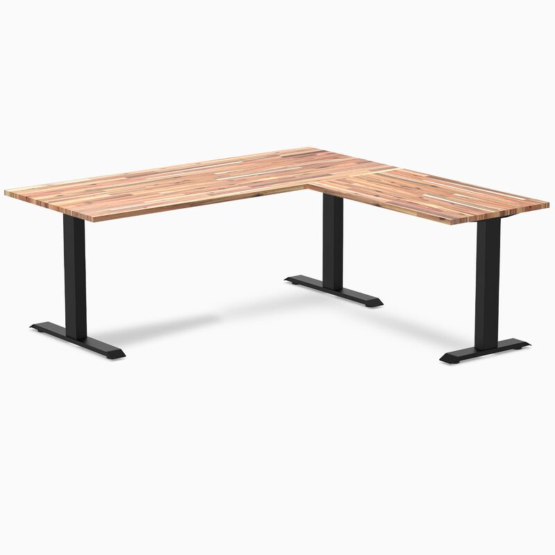 Desky Zero Softwood L-Shape Office Desk image number 8