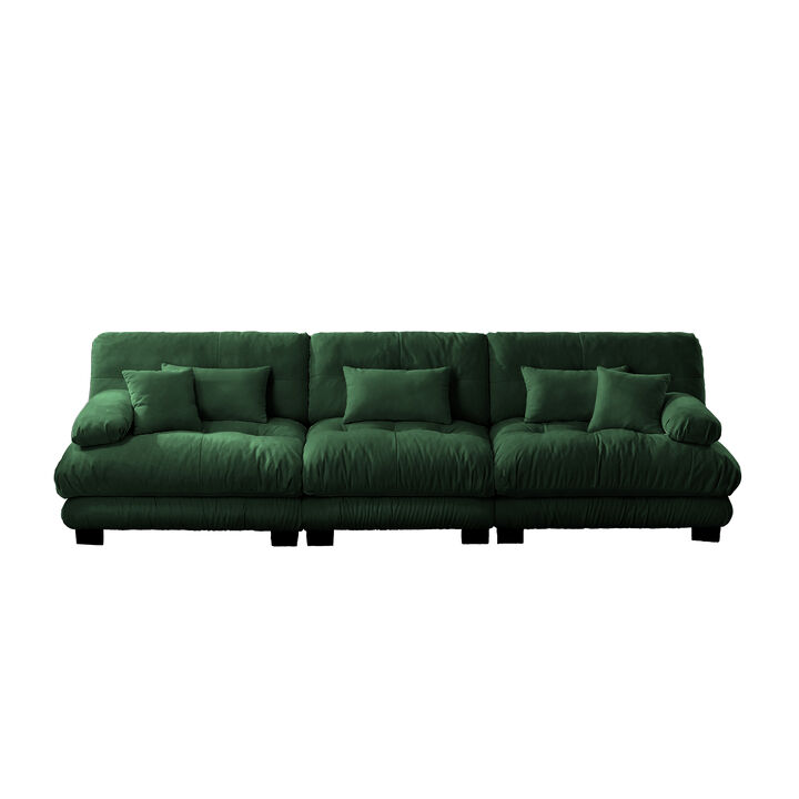 Merax 3-Seater Sectional Sofa Modular Deep Seat Couch