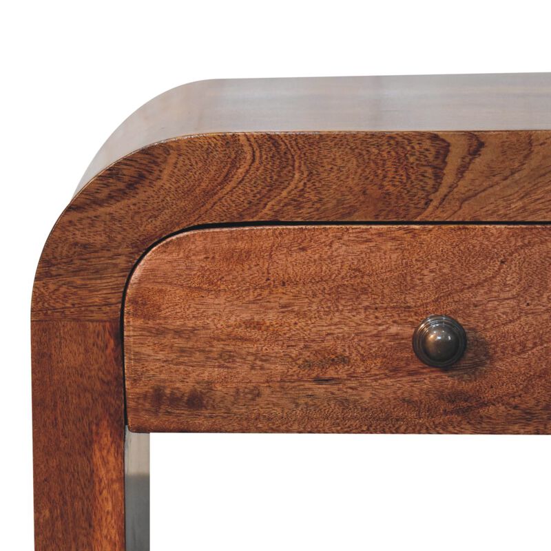 Artisan Furniture Solid Wood Honey Caramel Darcy Bedside