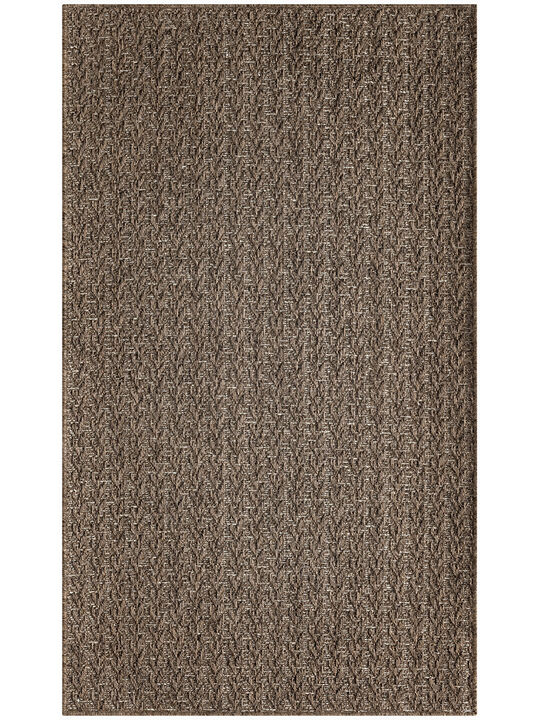 Tulum TLM02 Brown 3' x 5' Rug
