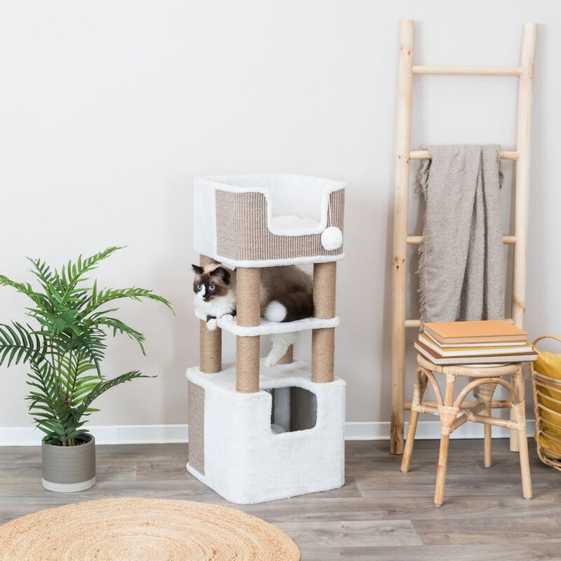TRIXIE Lucano 39.8" Multi-Level Cat Tree with Sisal Scratching Posts image number 1