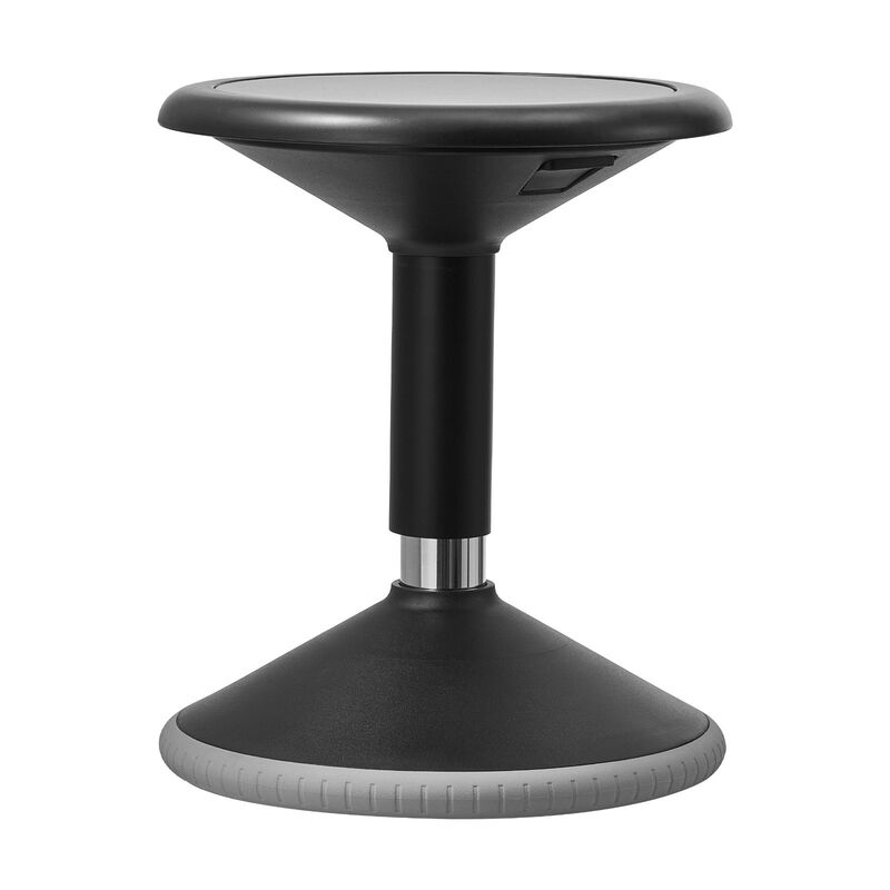 Active Wobble Chair Height Adjustable Flexible Stool for Classroom Office and Home-Black image number 6