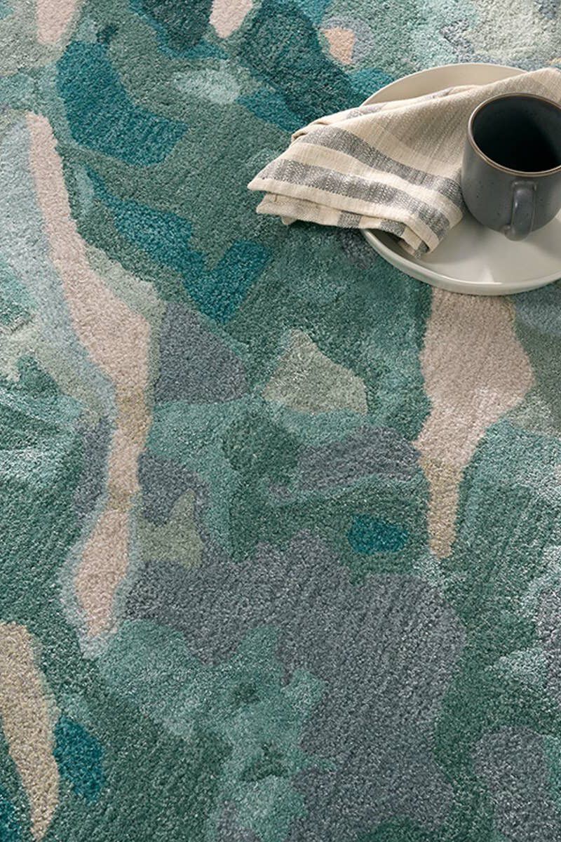 Delray Atoll Silver Pine 9' x 12' Rug image number 5