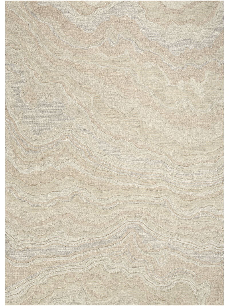 Graceful GRU01 Beige 5'3" x 7'3" Rug image number 0