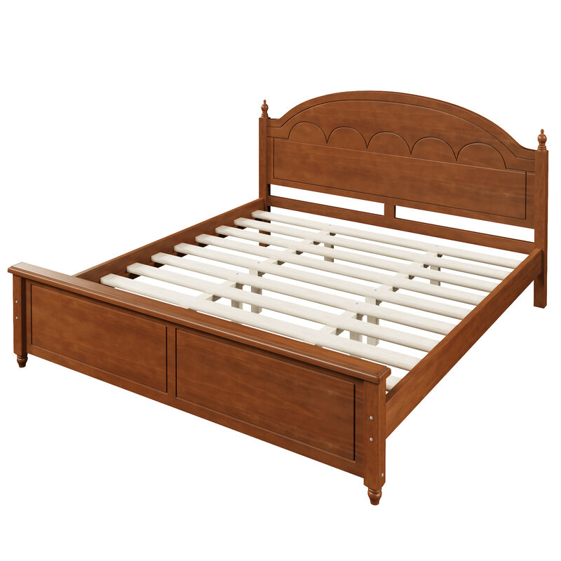 Upholstered Platform Bed image number 0
