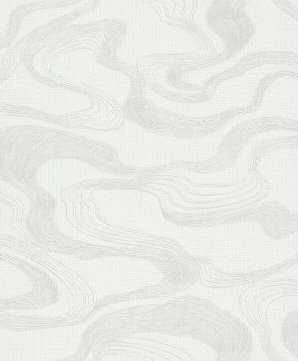 Kumano Flow White Wallpaper 34534