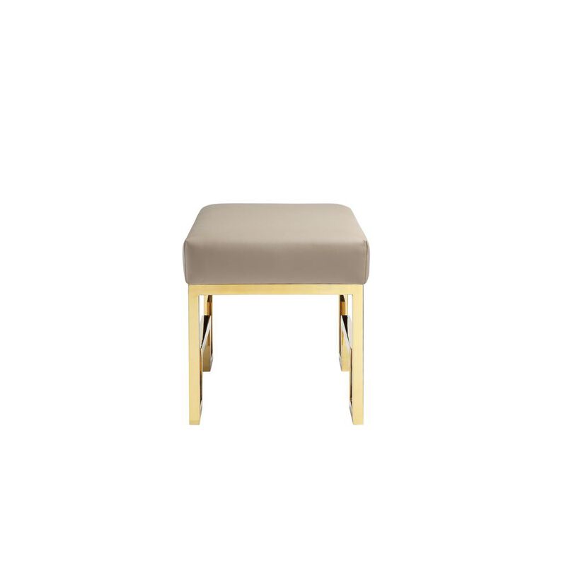 Bronson Stool Gold
