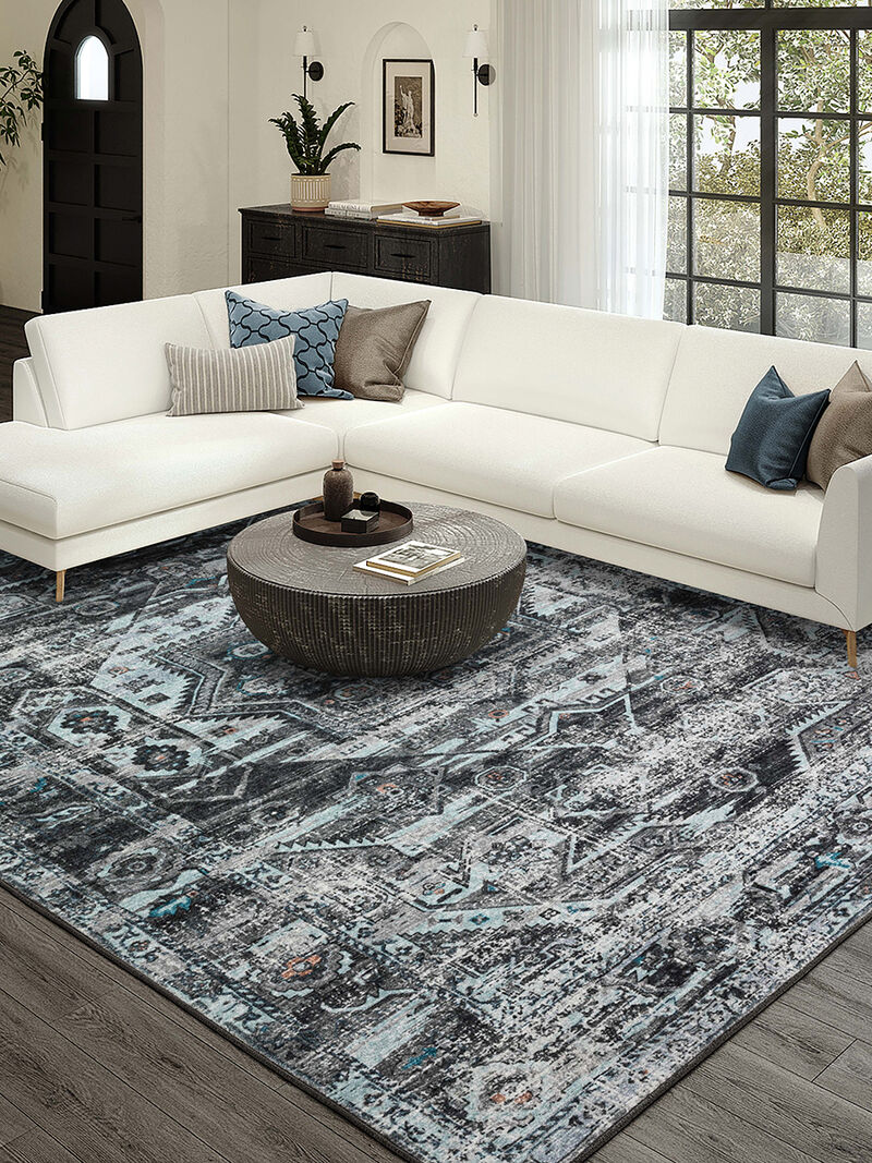 Jericho JC5 Steel 10' x 14' Rug