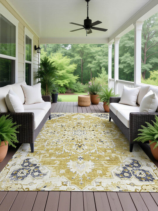 Marbella MB3 Gold 3' x 5' Rug