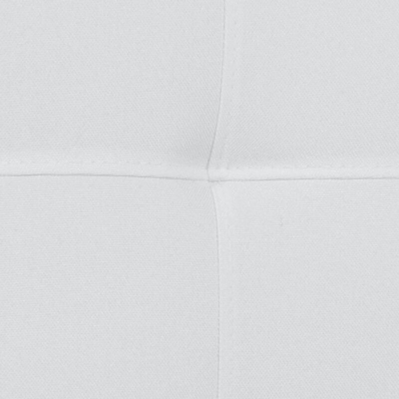Flash Furniture Tufted Upholstered Twin Size Headboard in White Fabric image number 3
