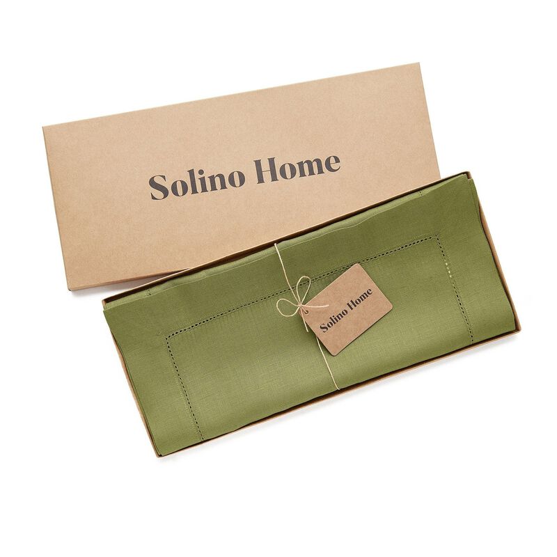 Solino Home 100% Pure Linen Tablecloth | Fete