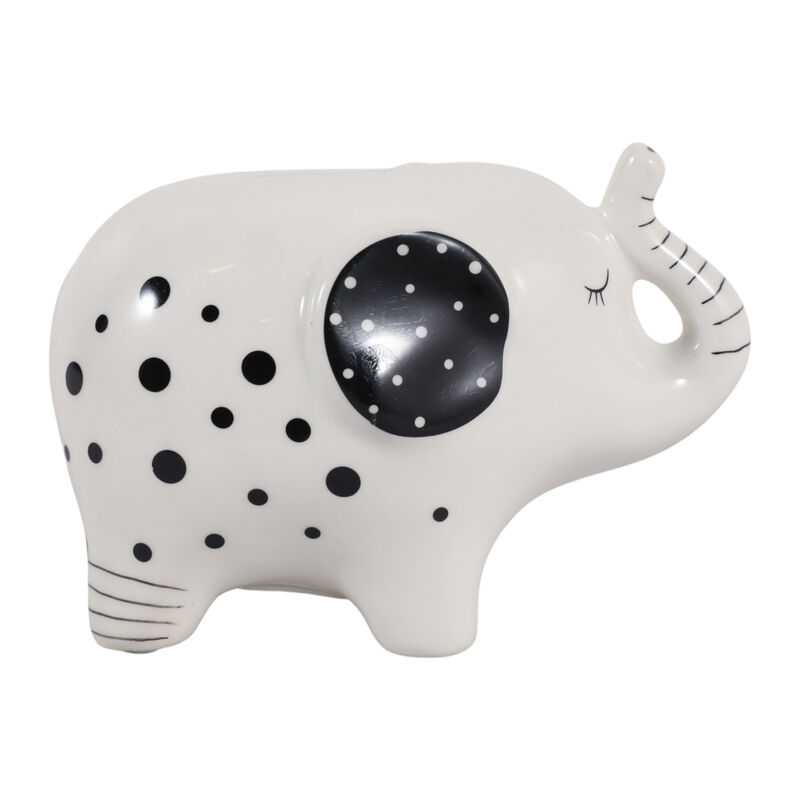 6x4" Elephant Coin Bank image number 0