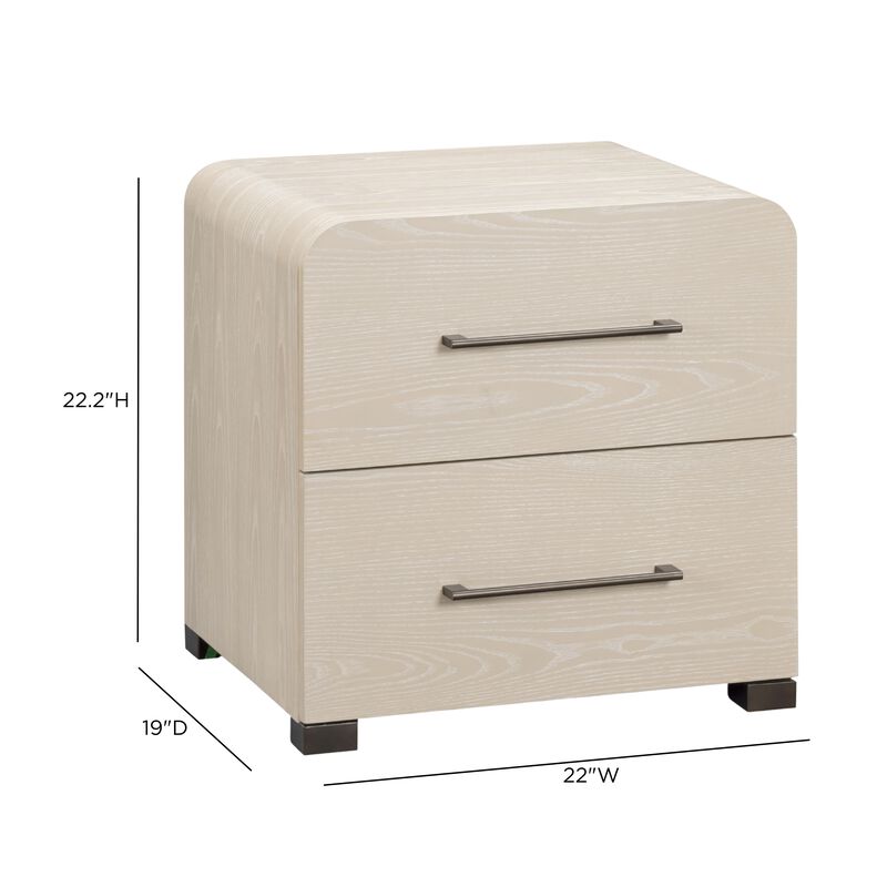 Marissa Washed Ash Nightstand image number 7