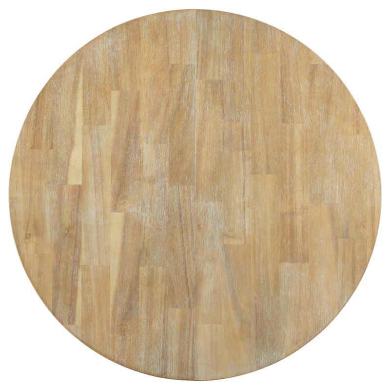 Hoswos Farmhouse Extendable Round Dining Table image number 6