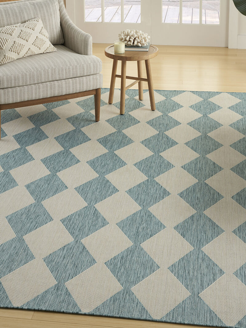 Positano POS04 Aqua 9' x 12' Rug