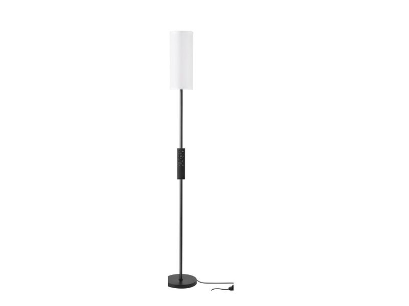 64" Modern Floor Lamp &ndash; Remote-Controlled, 3-Color Dimmable, 9W LED Bulb
