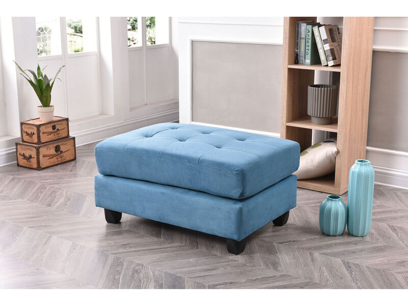 Malone Tufted Ottoman image number 1