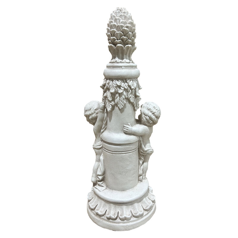 Kopek A pair of climbing children garden statues image number 4