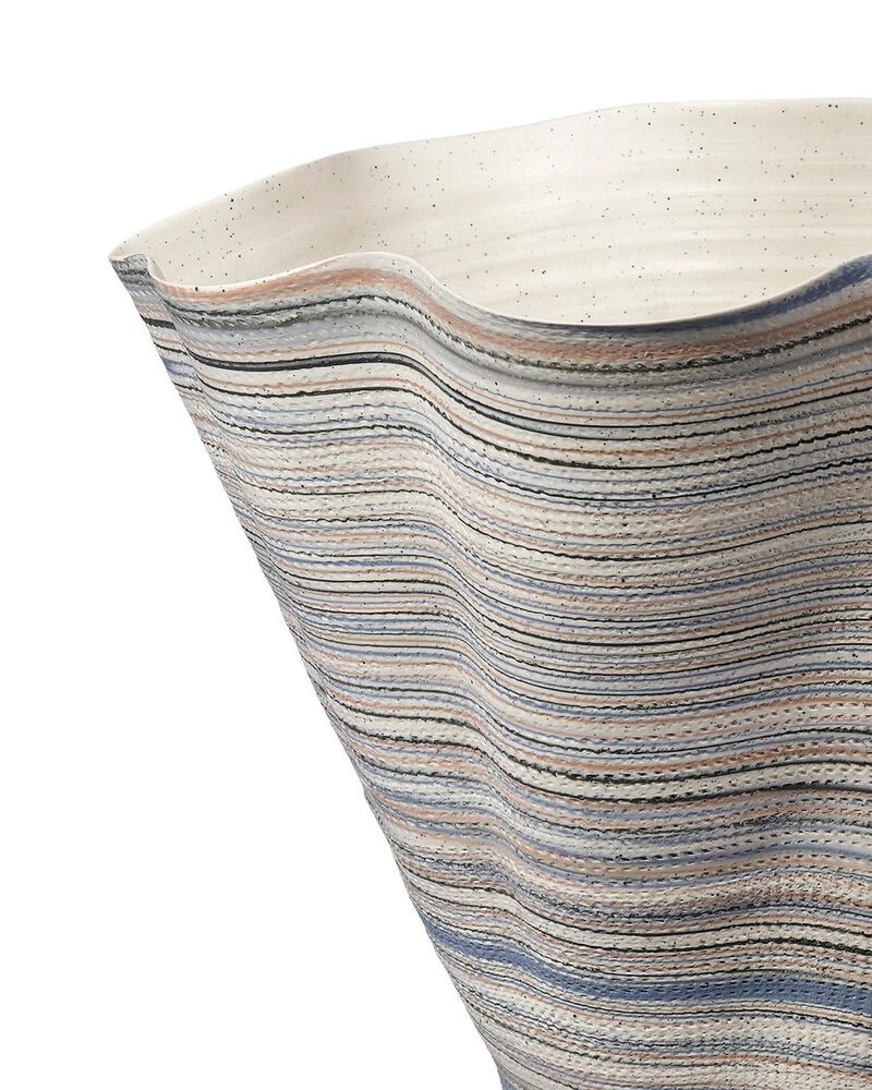 Splayed Porcelain Vase image number 2