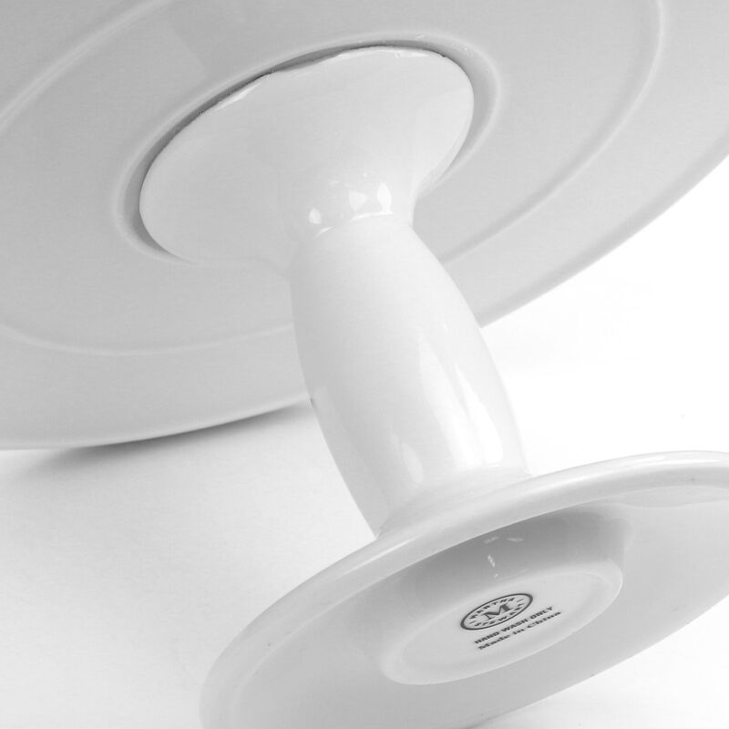 Martha Stewart 12 Inch Fine Ceramic Cake Stand