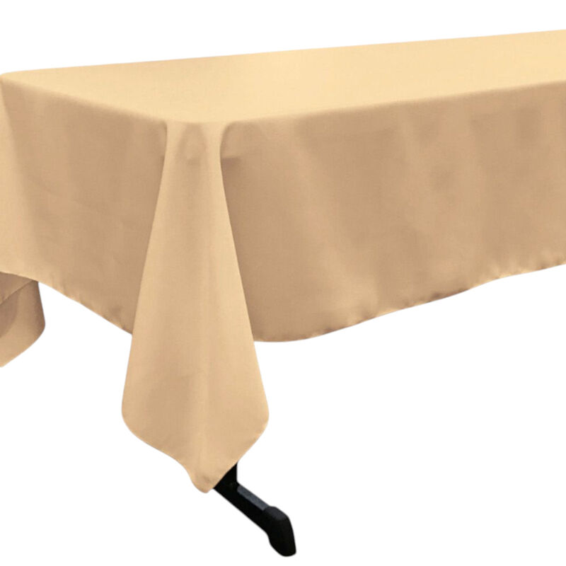 Rectangular Tablecloth 60 by 108 Inch Polyester Poplin image number 3