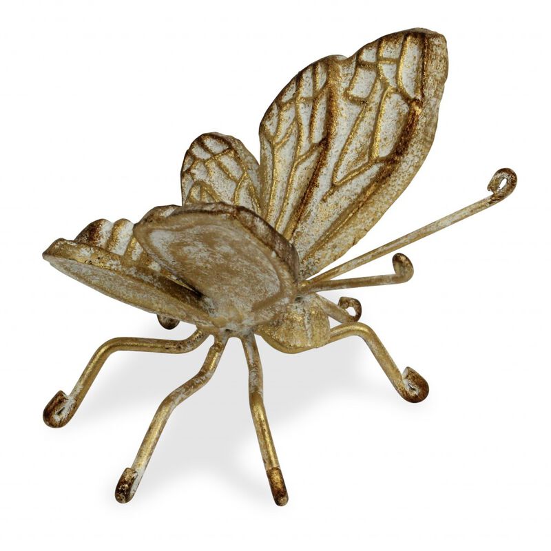 HomeRoots Cast Iron Butterfly Tabletop Sculpture image number 5