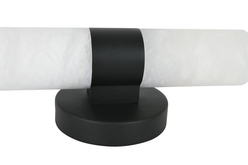 Beacon Lighting Luella 2-Light Alabaster Wall Sconce Modern LED Wall Light image number 4