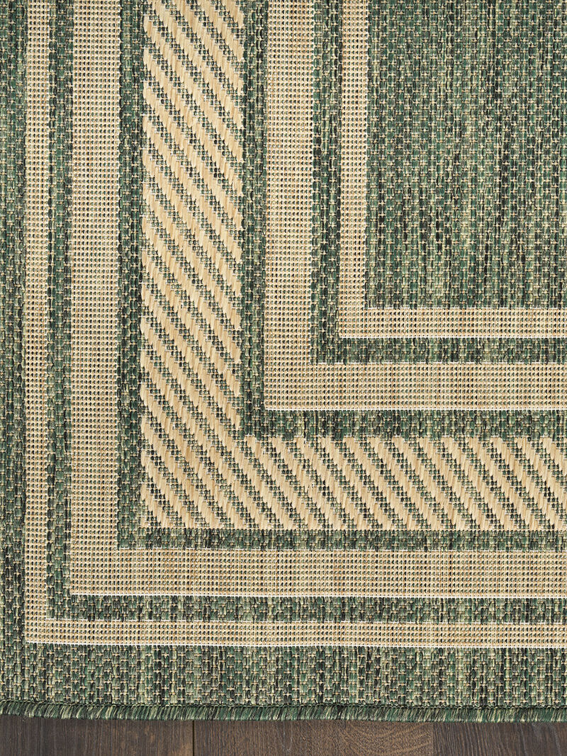 Horizon Indoor/Outdoor HOZ03 Green 2'2" x 8' Rug