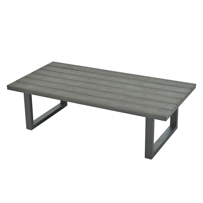 Whisen High-Quality Outdoor Seating Set with Thick Cushions for Ultimate Comfort, Perfect for Lawns, Patios, and Poolside - Gray