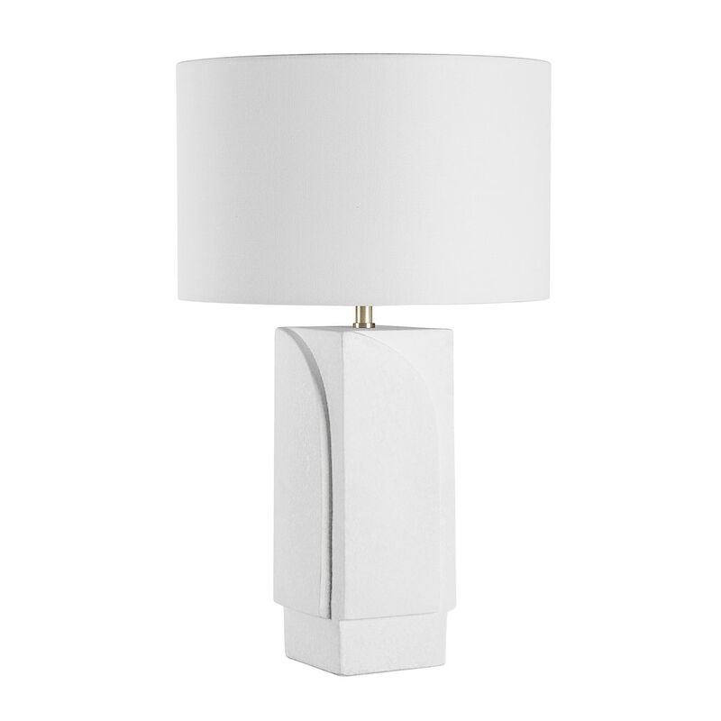 Renwil Scavo Table Lamp In White Color