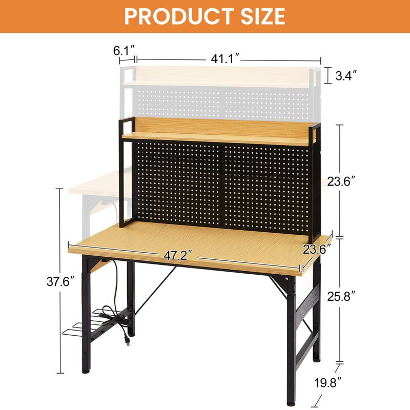 Kuprak Adjustable Workbench image number 9